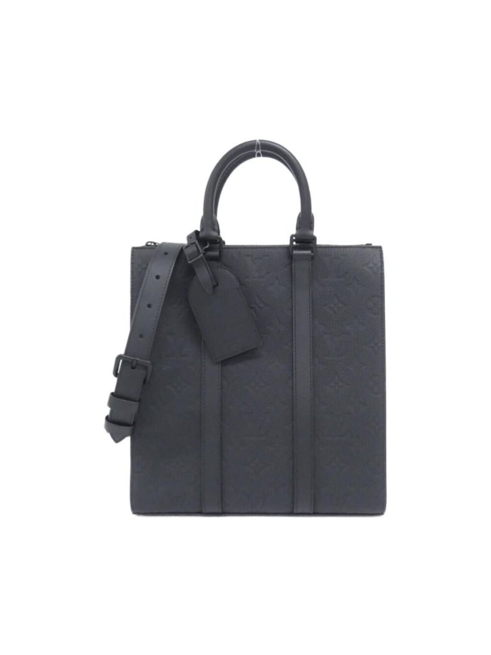 Louis Vuitton Taurillon Monogram Sac Plat Cross Bag